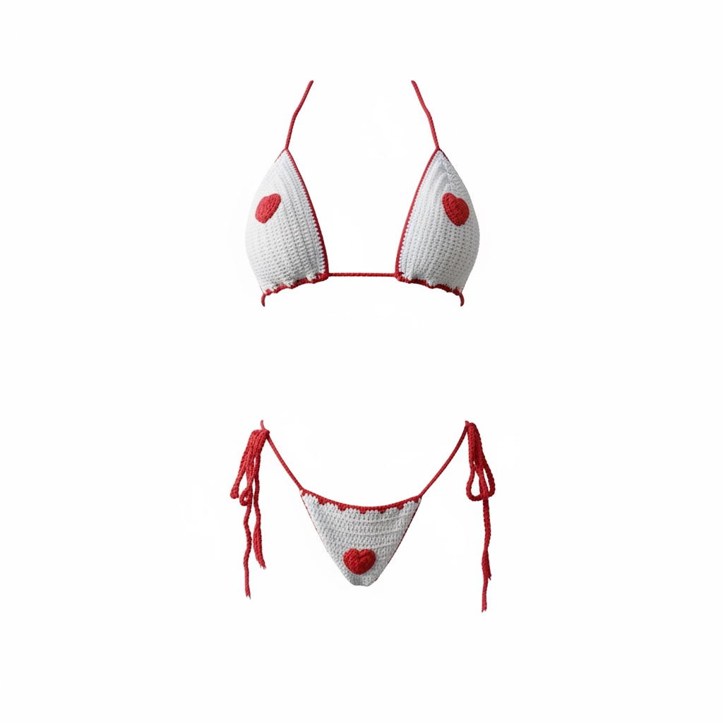 Mini Heart Bikini Set ❣️